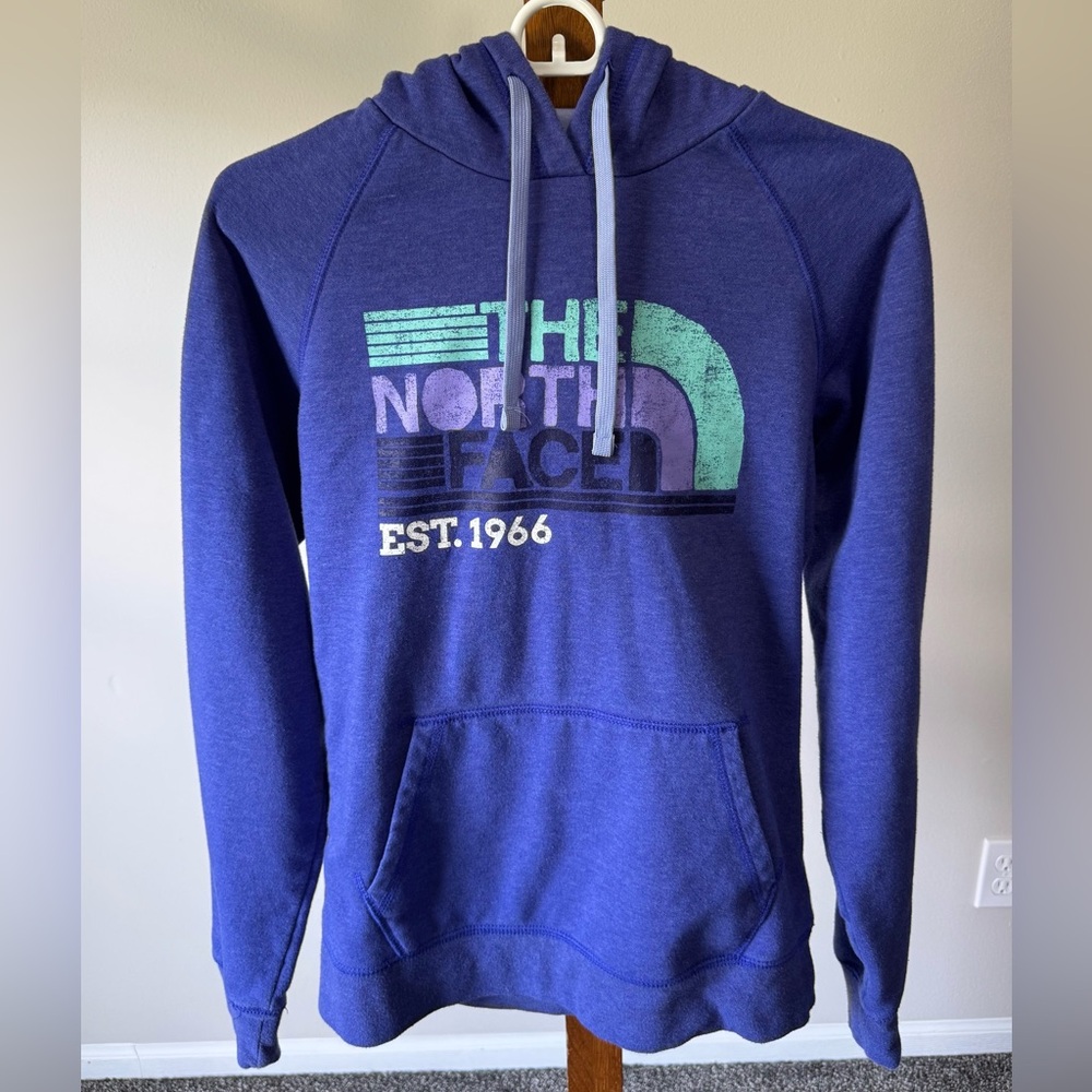The North Face Women’s Purple Graphic Hoodie Size Medium
